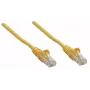 Cabo de rede patch Intellinet, Cat5e, 20 m, amarelo, CCA, U/UTP, PVC, RJ45, contactos banhados a ouro, proteção das patilhas, bainha de proteção contra dobras, garantia vitalícia