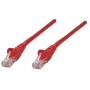 Intellinet 320603 cabo de rede patch, Cat5e, UTP, RJ45 macho-macho, 15 m, moldado, sem gancho, vermelho