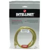 Intellinet 320610 cabo de rede patch, Cat5e, UTP, RJ45 macho-macho, 15 m, moldado, sem gancho, amarelo