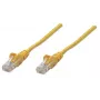 Intellinet 325974 cabo de rede patch, Cat5e, UTP, RJ45 macho para macho, 10 m, moldado sem gancho, amarelo