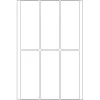 Etiquetas multiusos HERMA 32x82 mm branco papel mate 192 unid.