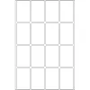 Etiquetas multiusos HERMA 10613 25x40 mm branco reutilizável/removível