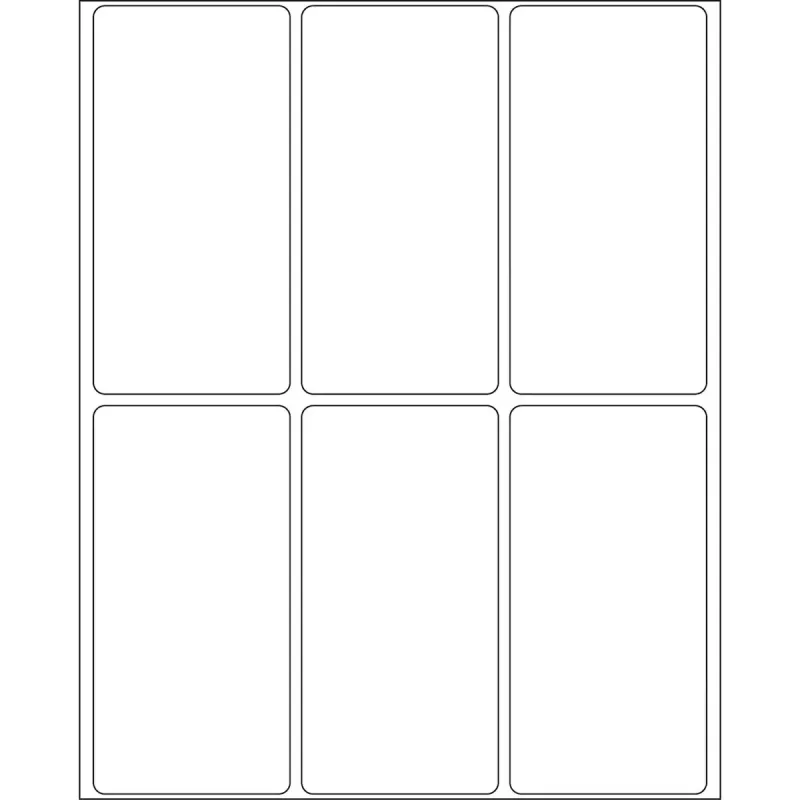 Etiquetas multiusos HERMA 10616 34x67 mm branco removíveis/removível papel mate