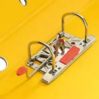 Dossier de argolas Herlitz 10834778 A4 amarelo