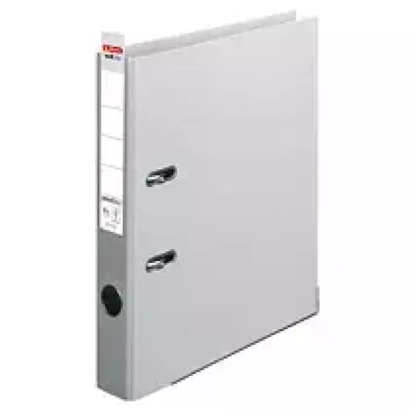 Dossier de argolas Herlitz 10834794 A4 cinzento