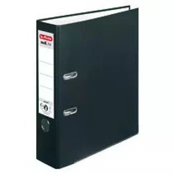 Dossier de argolas Herlitz 5480801 A4 preto