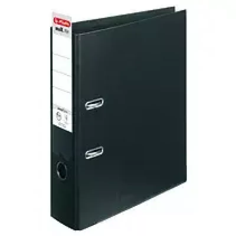 Dossier de argolas A4 Herlitz 10834315 preto