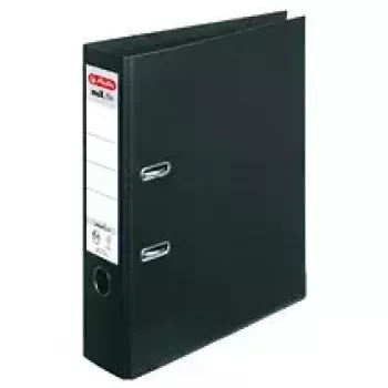 Dossier de argolas A4 Herlitz 10834315 preto