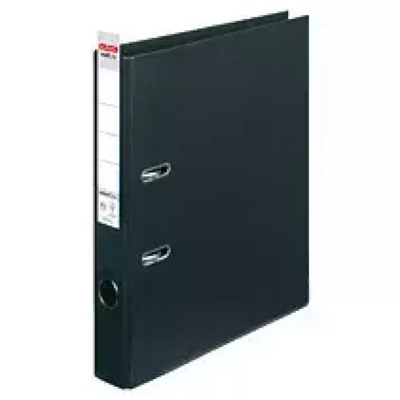 Dossier de argolas Herlitz 10834729 A4 preto