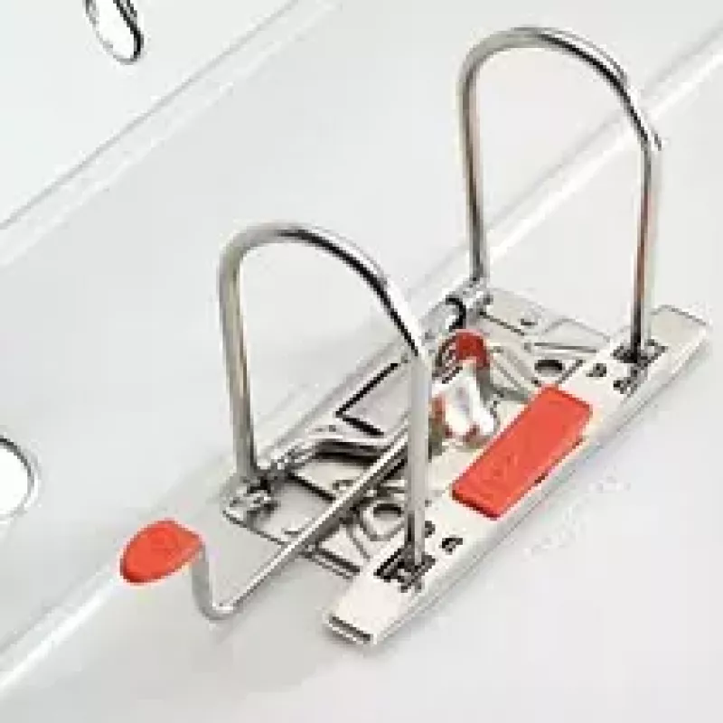 Dossier de argolas Herlitz 10841385 A4 vermelho