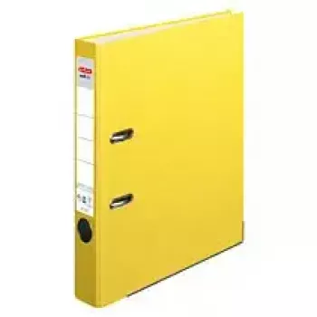 Dossier de argolas Herlitz 10841682 A4 amarelo