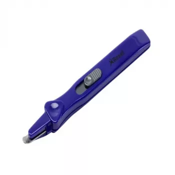 Removedor de agrafos Rexel Extract-It, aço inoxidável, azul, 12 g, 53 x 15 x 180 mm, 1 unid.