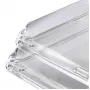 Bandeja de correspondência Rexel Nimbus transparente, acrílico, transparente, cartas, 270 x 320 x 60 mm, 270 mm, 320 mm