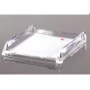 Bandeja de correspondência Rexel Nimbus transparente, acrílico, transparente, cartas, 270 x 320 x 60 mm, 270 mm, 320 mm