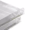 Bandeja de correspondência Rexel Nimbus transparente, acrílico, transparente, cartas, 270 x 320 x 60 mm, 270 mm, 320 mm