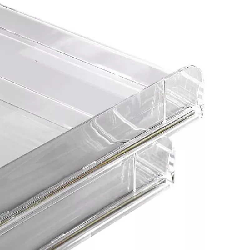 Bandeja de correspondência Rexel Nimbus transparente, acrílico, transparente, cartas, 270 x 320 x 60 mm, 270 mm, 320 mm