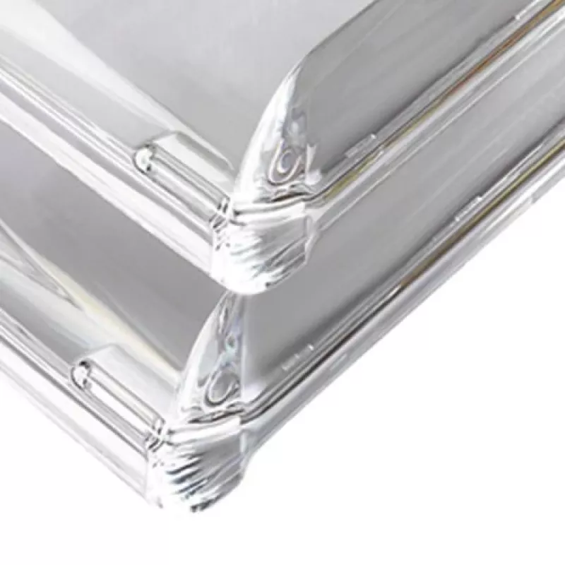 Bandeja de correspondência Rexel Nimbus transparente, acrílico, transparente, cartas, 270 x 320 x 60 mm, 270 mm, 320 mm