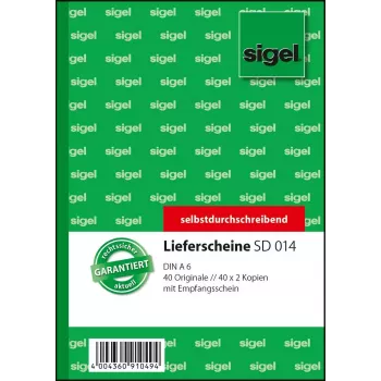 Caderno Sigel SD014 A6 40 folhas verde branco
