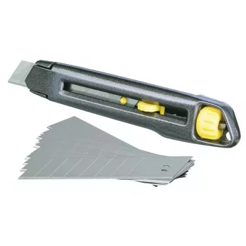 X-ato Stanley 1-10-018 cinzento amarelo lâmina retrátil