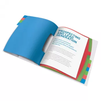Separador de livro Esselte Divider Book Vivida PP 12 separadores, azul, multicolor, policloreto de vinilo (PVC), A4, 266 mm, 20 mm, 320 mm