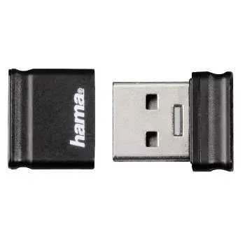 Pen USB Hama Smartly 64GB USB 2.0 USB Type-A preto