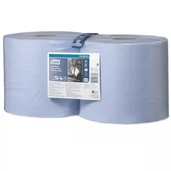 Toalhas de papel Tork 130081 350 folhas azul