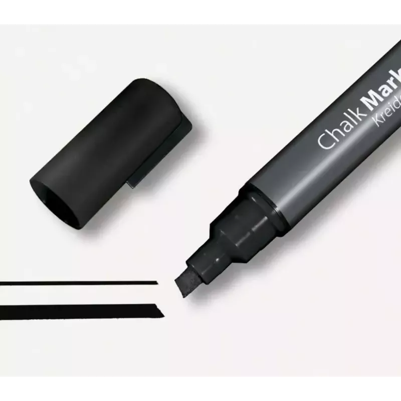 Marcador de giz Sigel GL180 preto