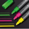 Sigel GL182 conjunto de marcadores de giz, verde/rosa/amarelo/preto