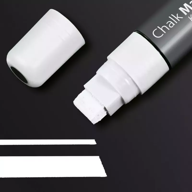 Marcador de giz Sigel GL171 branco