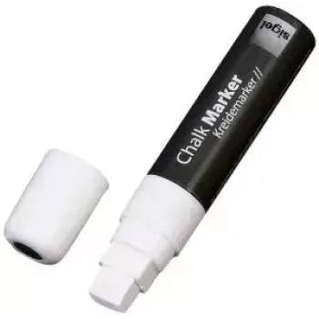 Marcador de giz Sigel GL171 branco