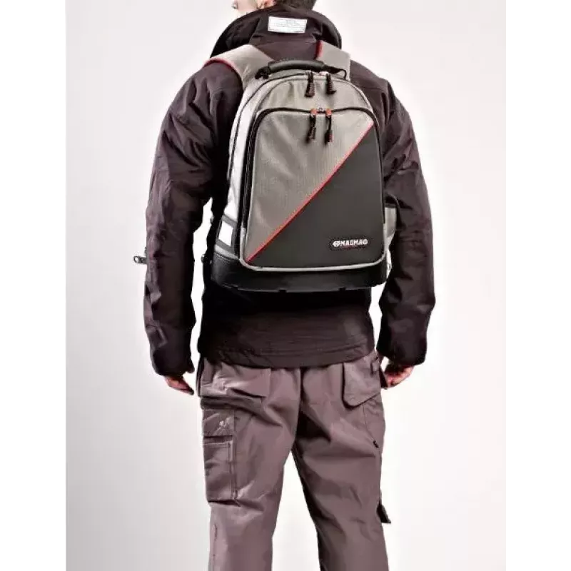 Mochila C.K Tools MA2635 preto cinzento vermelho