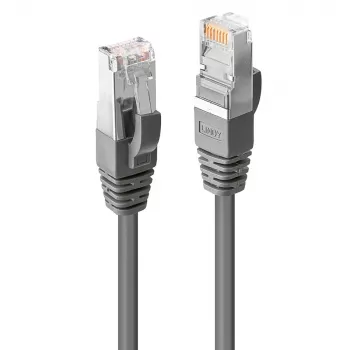 Cabo Lindy 1m CROMO Cat.6 S/FTP, 1 m, Cat6, S/FTP (S-STP), RJ-45, RJ-45, antracite