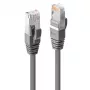 Cabo Lindy 1m CROMO Cat.6 S/FTP, 1 m, Cat6, S/FTP (S-STP), RJ-45, RJ-45, antracite