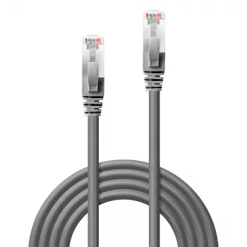 Cabo Lindy 1m CROMO Cat.6 S/FTP, 1 m, Cat6, S/FTP (S-STP), RJ-45, RJ-45, antracite
