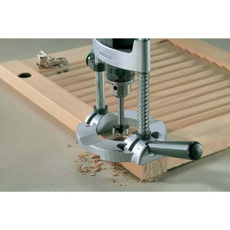 Suporte de perfuração móvel wolfcraft tecmobil 4522000