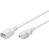 Cabo de alimentação Goobay 97585 3m C14 conector fêmea C13