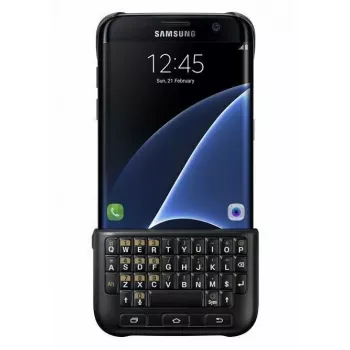 Samsung capa com teclado QWERTZ para Galaxy S6 edge+, preto (EJ-CG928MBEGDE)