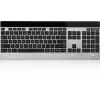 Teclado Rapoo E9270P RF Wireless QWERTZ alemão preto prateado