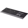 Teclado Rapoo E9270P RF Wireless QWERTZ alemão preto prateado