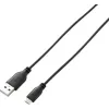 Cabo de dados USB 2.0 Renkforce RF-4032111, USB A para Micro-USB B, 1 m, preto