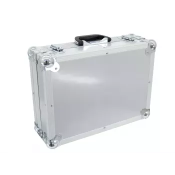 Flightcase Roadinger 30126207 contraplacado prateado 3,7 kg