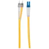Cabo de patch de fibra ótica Intellinet, OS2, LC/ST, 5 m, amarelo, duplex, monomodo, 9/125 µm, LSZH, fibra ótica, garantia vitalícia