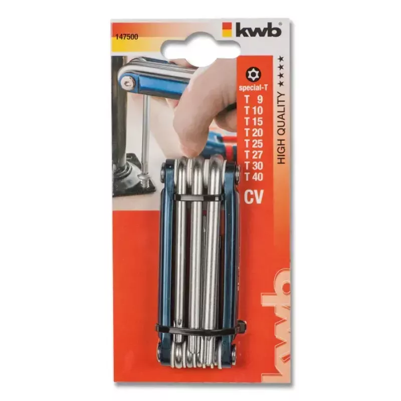 Chave de fendas manual KWB 147500 chave de fendas multi-bit