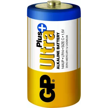 Pilha descartável GP Batteries Ultra Plus alcalina C