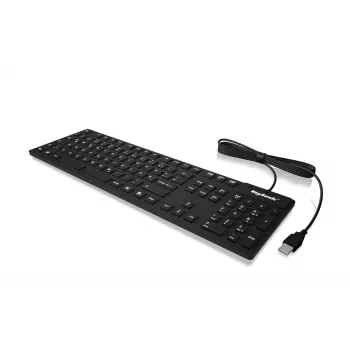 Teclado KeySonic KSK-8030 IN (FR) industrial USB AZERTY francês preto