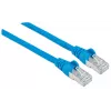 Intellinet 350792 cabo de rede patch, Cat6A, S/FTP, RJ45 para RJ45, 15 m, sem halogéneos, moldado, azul