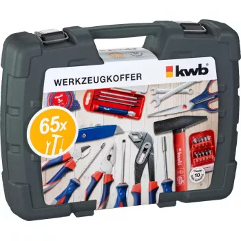 Mala de ferramentas KWB 65 PC 65 ferramentas