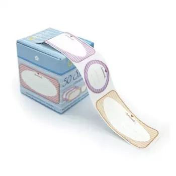 Etiquetas autoadesivas Avery 56820 redondas/retangulares removíveis laranja rosa branco amarelo