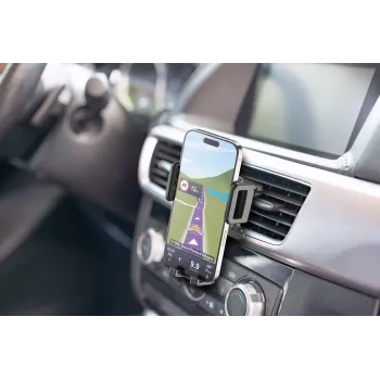 Cellularline Hug - Universal, telemóvel/smartphone, suporte passivo, automóvel, preto