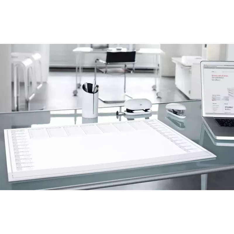 Tapete de secretária em papel Sigel HO366 preto cinzento branco